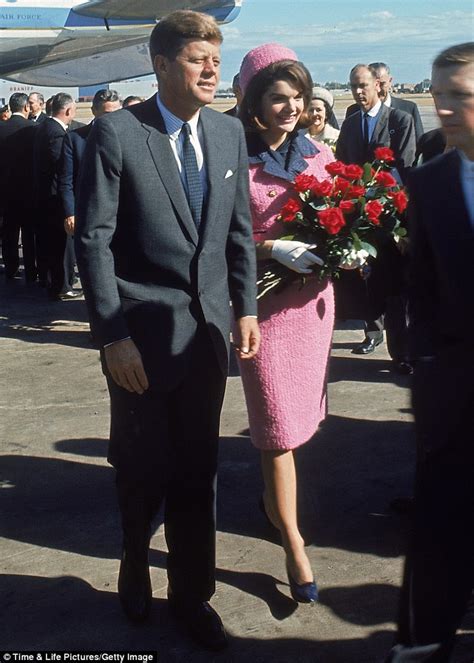 national archives in maryland has a bloodstained pink chanel suit|john kennedy pink Chanel suit.